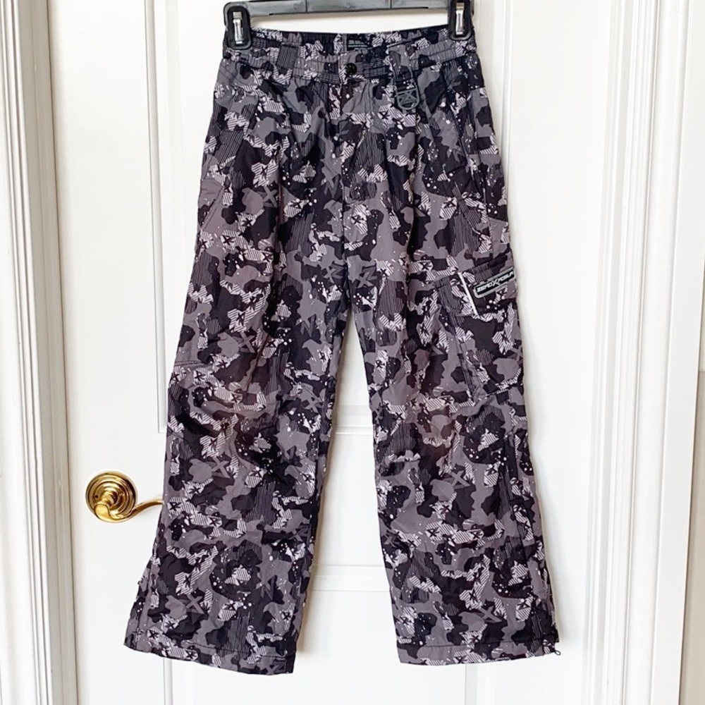 ZeroXposur youth ski pants S-8 black/white/gray
